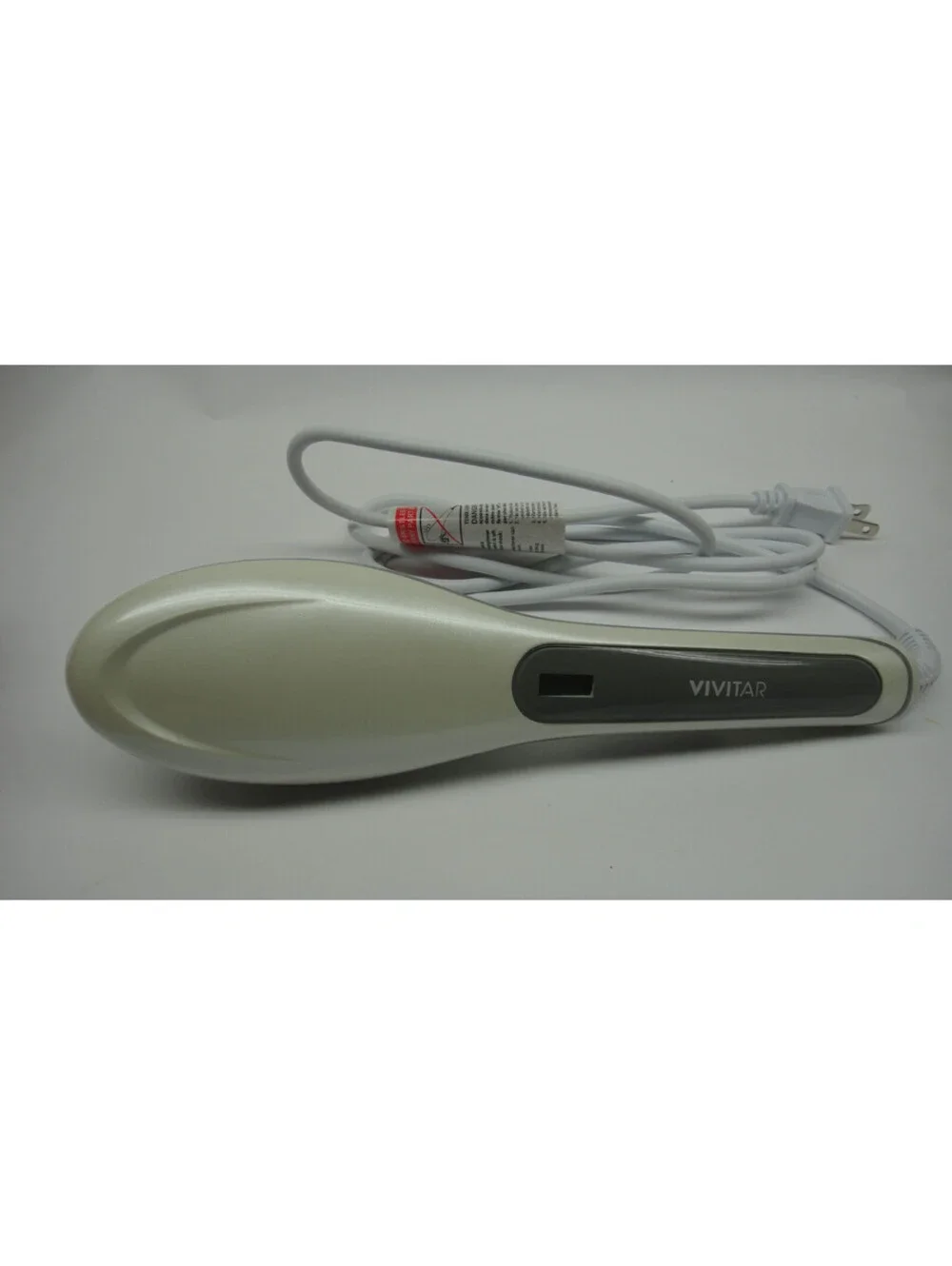 Vivitar Simply Beautiful Heated Straightening Hair Brush Straightener **READ**